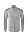 Erima Sportjacke Essential Team Tracktop - bequem, Rippbündchen, Seitentaschen - hellgrau/grau Herren